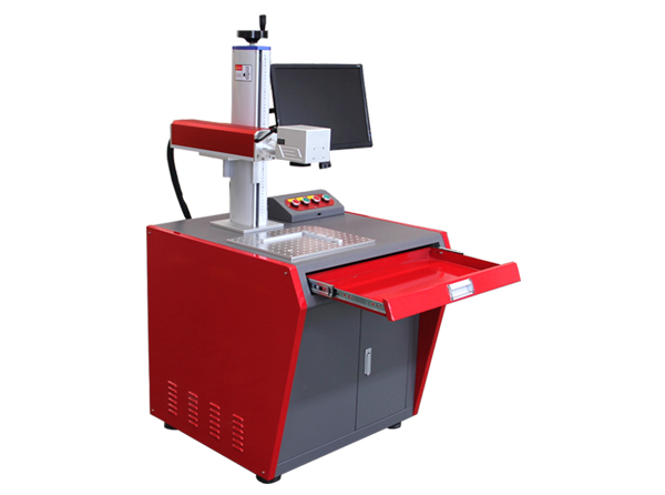 Cabinet optical Mopa Fiber Laser Marking Machine
