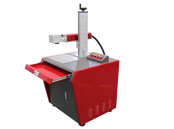 Cabinet optical Mopa Fiber Laser Marking Machine